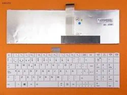 מקלדת למחשב נייד Toshiba Satellite C850 לבן עברית