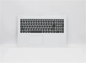 כיסוי עליון למחשב נייד -   LENOVO IDEAPAD 330-15  PALMREST + KEYBOARD WHITE