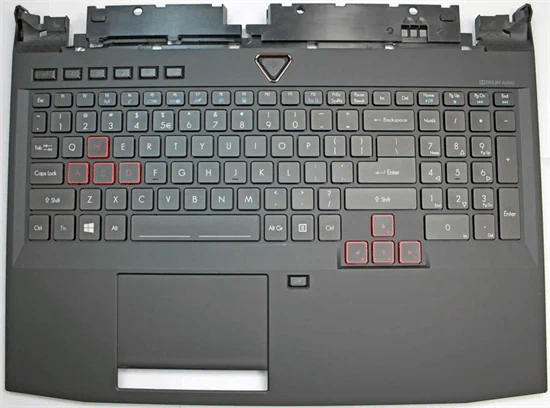 כיסוי עליון למחשב נייד -ACER PREDATOR 15 G9-593  PALMREST + KEYBOARD