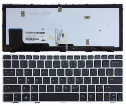מקלדת למחשב נייד HP Elitebook Revolve 810 G1 עם תאורה
