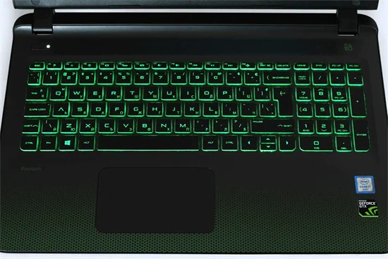 כיסוי עליון למחשב נייד - HP GAMING 15-AK PALMREST + KEYBOARD GREEN