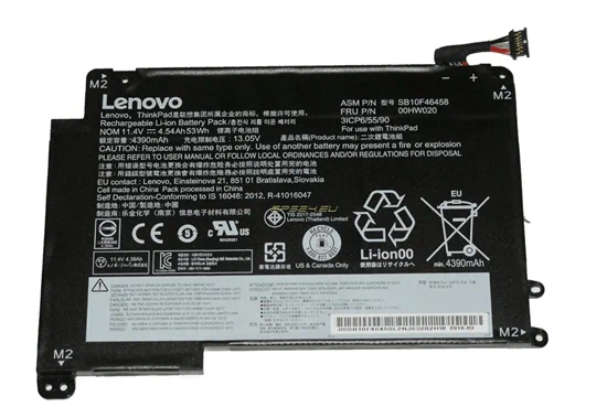 סוללה מקורית למחשב נייד LENOVO 00HW021