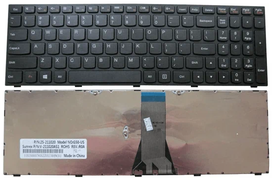 מקלדת מסך למחשב נייד - LENOVO IDEAPAD G50-70 KEYBOARD