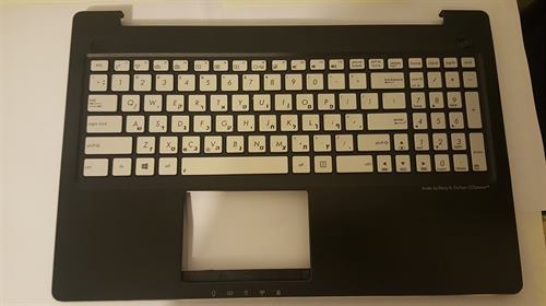 מקלדת למחשב נייד Asus n550 Q550 + פלסטיקה עליונה (palmrest)