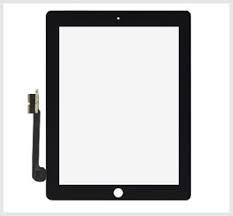 מסך מגע IPAD3 שחור/לבן