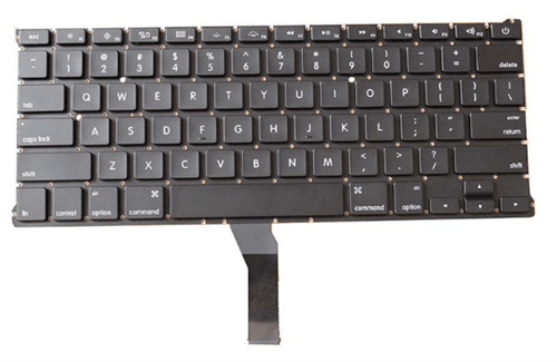 מקלדת למחשב נייד Macbook Air A1369 A1466 אנטר קטן