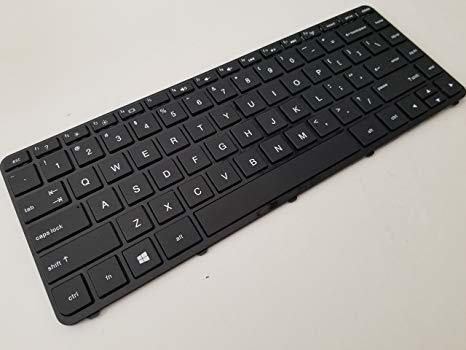 מקלדת למחשב נייד HP 14-N Black עם מסגרת