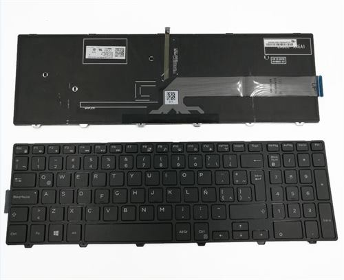 מקלדת למחשב נייד Dell Inspiron 15 5000 5542 5545 5547 backlit