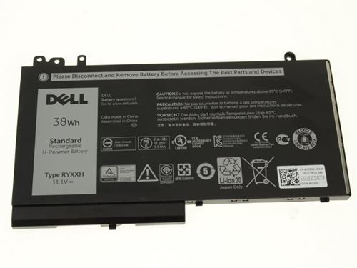 סוללה מקורית למחשב נייד Dell Latitude E5450 RYXXH  38Wh